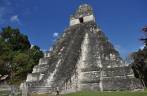 O magnífico Templo I, construção símbolo de Tikal, na Guatemala